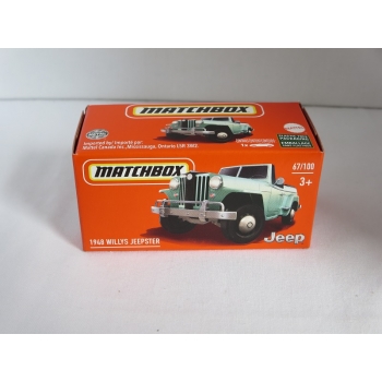 Matchbox 1:64 Power Grab - Willys Jeepster 1948